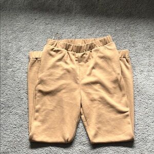 Fashion Nova Camel Casual pants and shirt